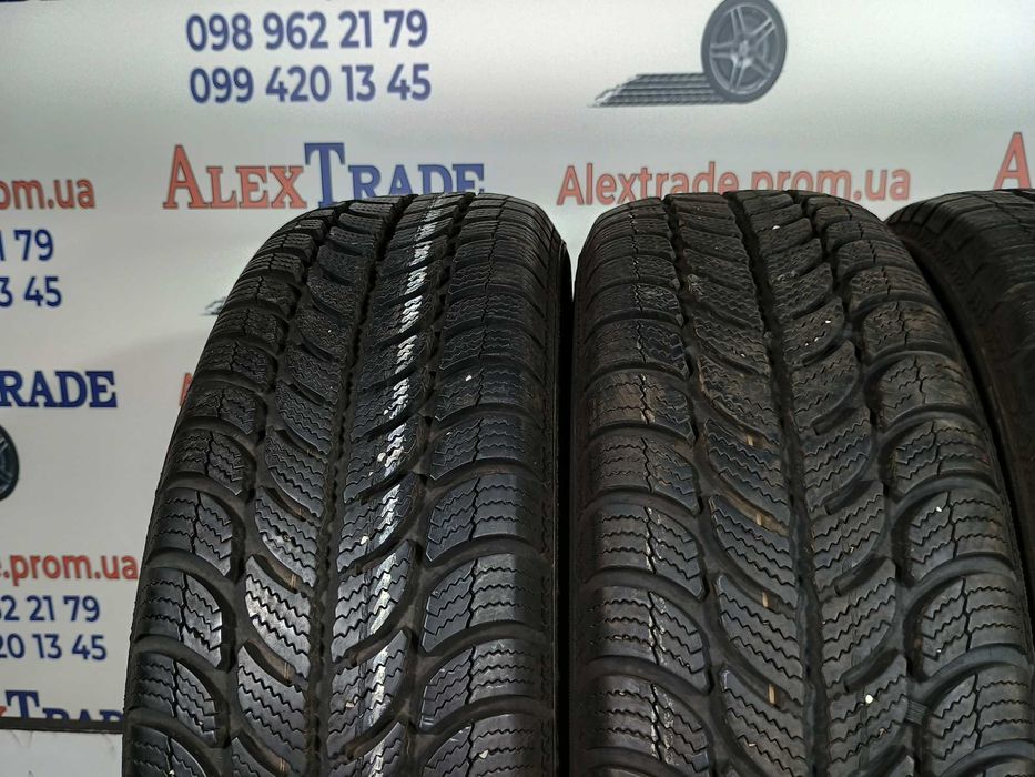 2 шт. 175/65 R14 Sava Eskimo S3+ зимові шини б/у, протектор 7 мм