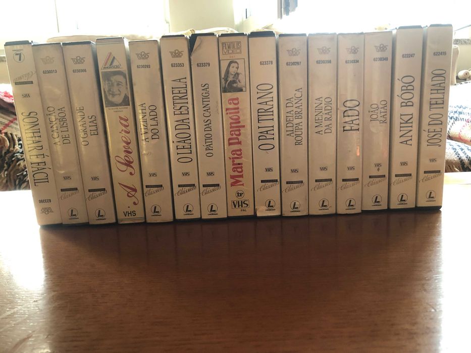 54 Cassets video VHS