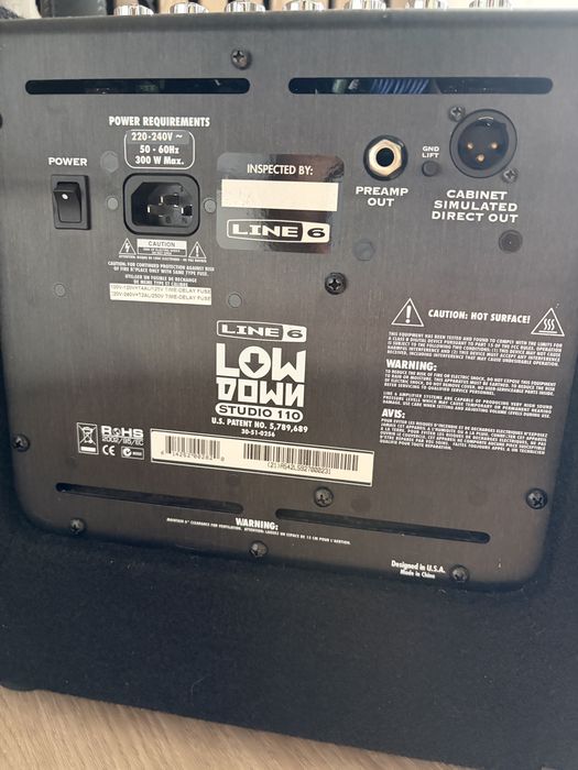 Line 6 LowDown Sudio 110 de 300W