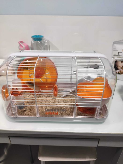 Gaiola para hamster Habitrail cristal
