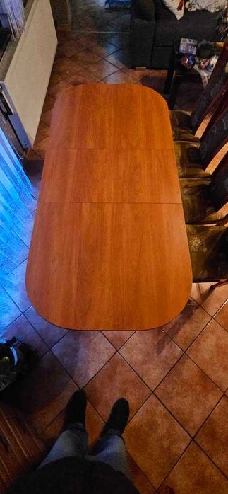 Stół i 4 krzesła st.bardzo ładne nie porysowane bez dziur DK88 Gliwice