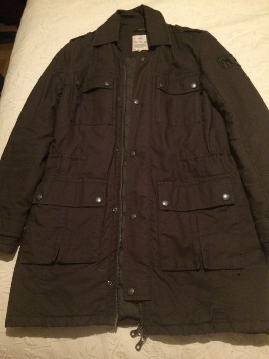 Parka homem verde
