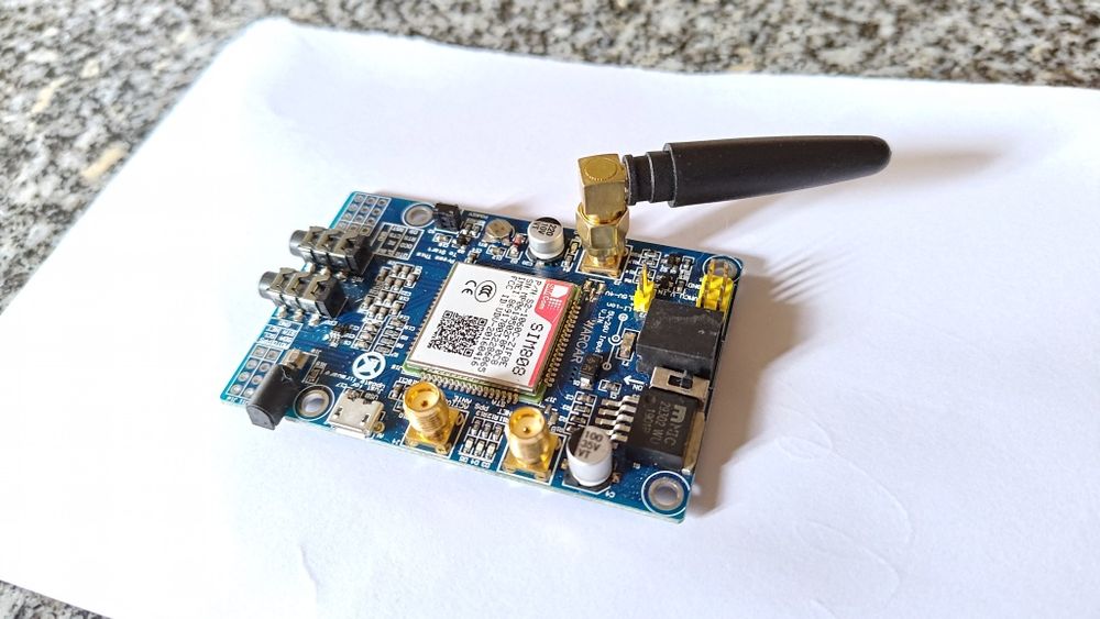 Módulo SIM808 GSM/GPRS/GPS + Bluetooth - Novo (Arduino)