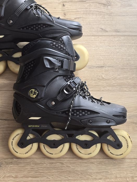 Rolki Spokey Freespo, rozmiar 43/43, czarne