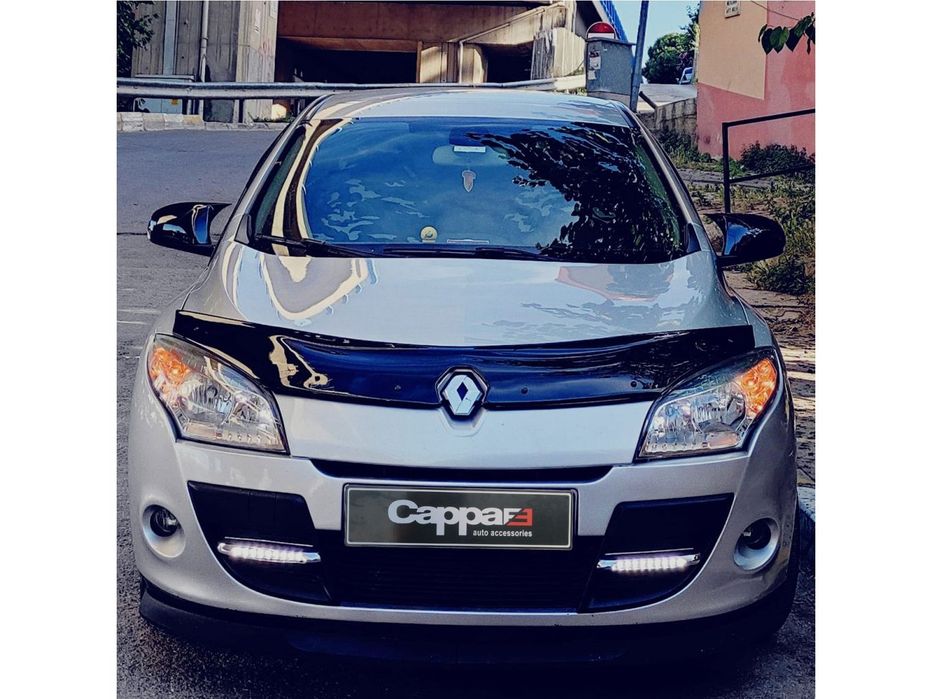Renault Megane 3 2009-2013 Дефлектор капота EuroCap