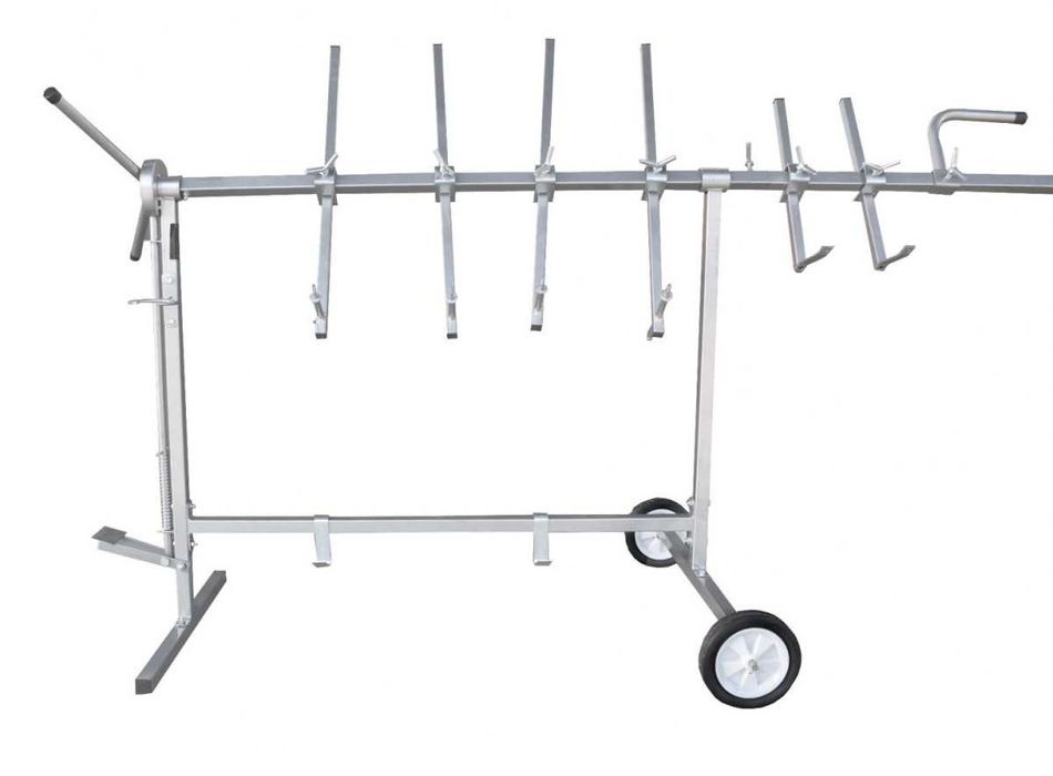 Profesjonalny Stojak Lakierniczy Obrotowy do lakierni warsztatu 205 cm