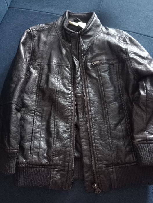 Kurtka skórzana chłopięca