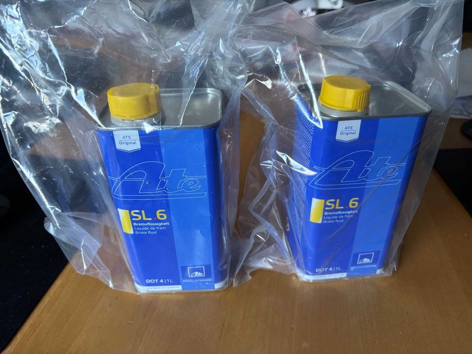2x 1L Liquido de Travões dot4 SL.6 da ATE