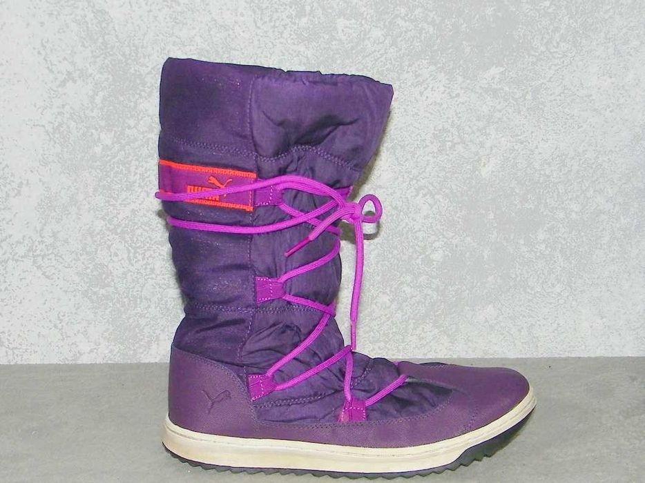 PUMA SNOW NYLON - Lekkie Śniegowce - rozm. 40,5 - JAK NÓWKI !!!