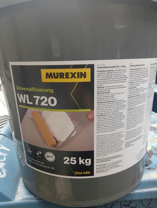 Klej do mocowania. MUREXIN WL 720 - 25 kg