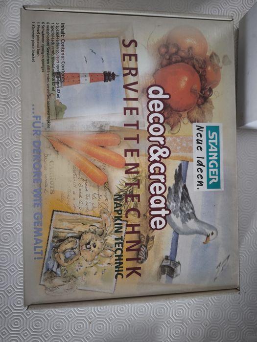 Zestaw do dekupaż decoupage