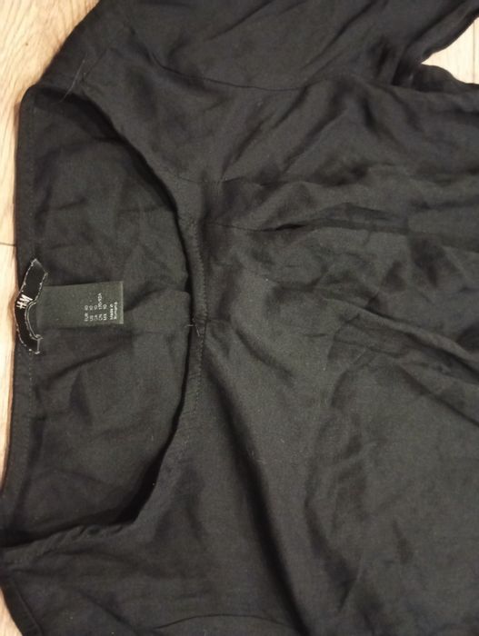 Czarna spódnica Vero Moda 38 i bluzka H&M