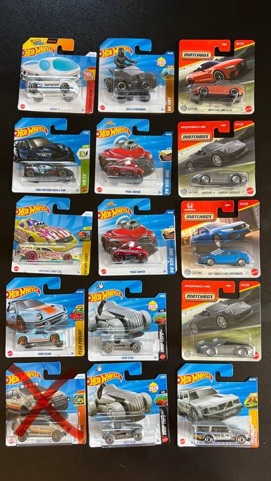 Likwidacja kolekcji Hot Wheels, wszystko po 7