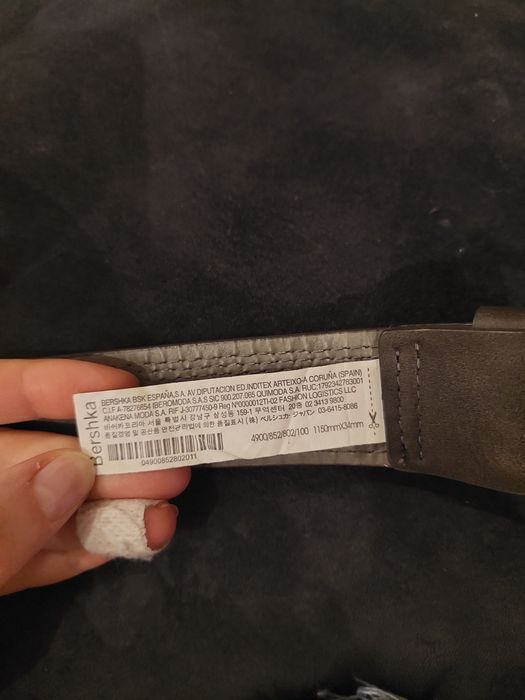 Pasek do spodni bershka