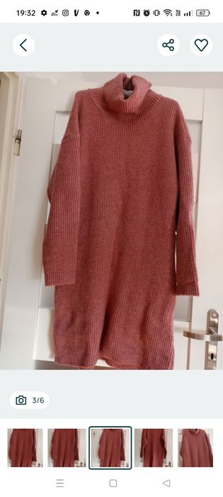 Sukienka damska sweterek tunika L