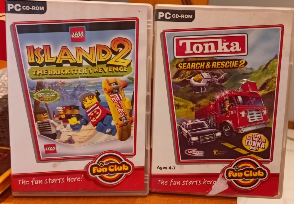 Gry na komputer 2 szt