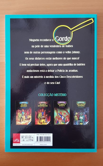 2 livros da coleção MISTÉRIO, de Enid Blyton