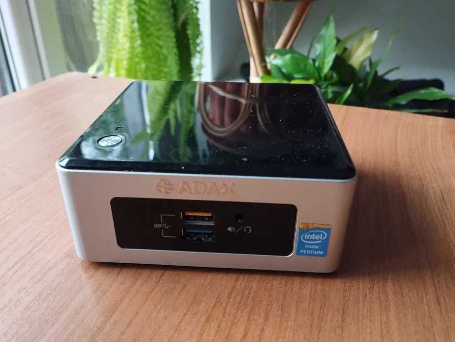 Mini Komputer Adax DELTA PRO MINI Pentium N3700 + 8GB RAM + 120SSD + WIN 10 + Zasilacz