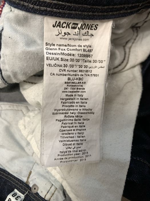 Чоловічі джинси Jack & Jones made in Italy
