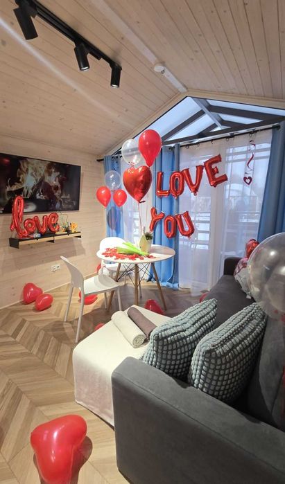 Weekend walentynkowy – domek premium z jacuzzi i SPA