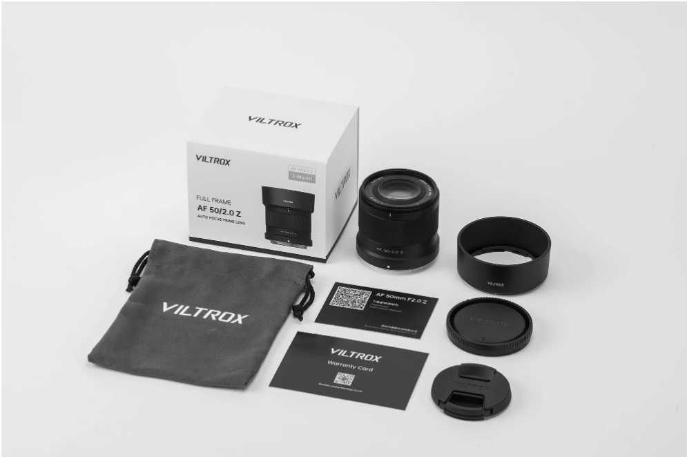 об'єктив Viltrox Air 50mm f2.0 Nikon Z-Mount Sony FE-Mount
