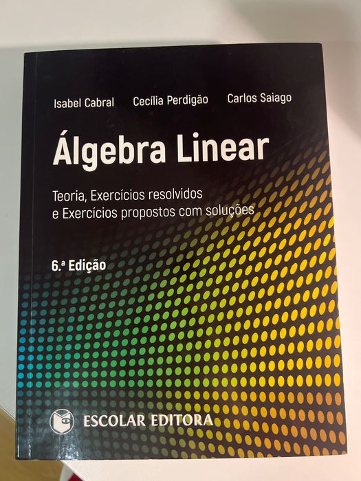 Livro álgebra linear 6° edição