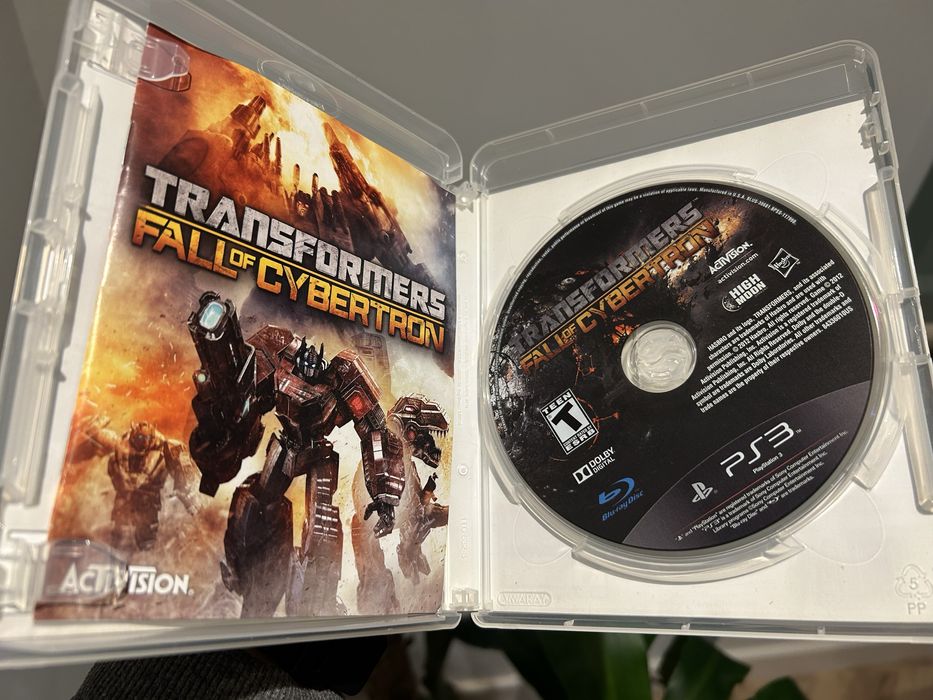 Jogo PS3 Transformers Fall of Cybertron (CIB)