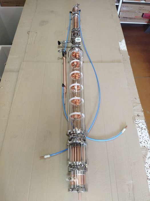 Колона мідна.Дистилятор.Ректифікатор.