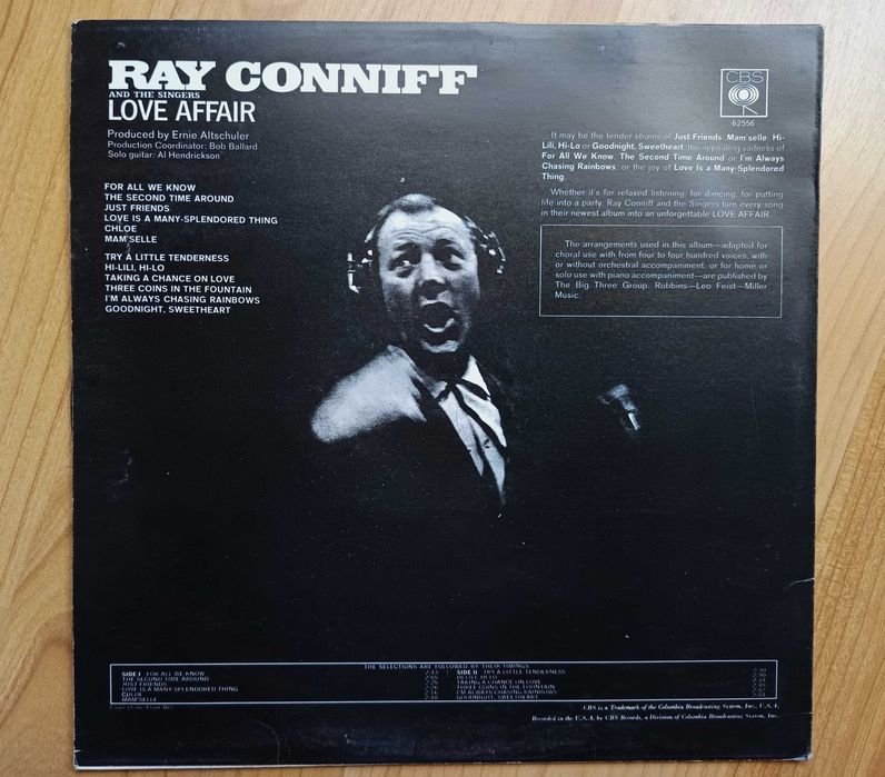 Ray Conniff - Love Affair (LP - vinil)