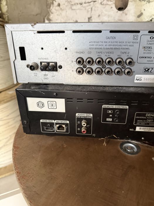 Onkyo TX-7320 + Denon DBT-1713UD – amplituner i odtwarzacz Blu-ray