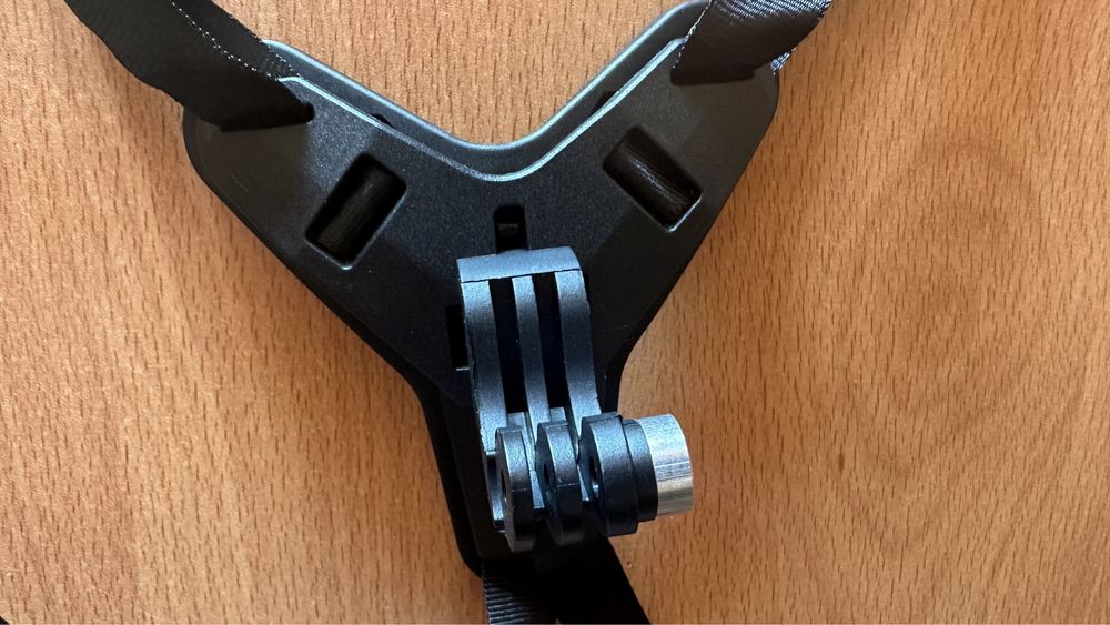 Suporte queixo GoPro Hero 5/6/7/8/9 preto p/ capacete