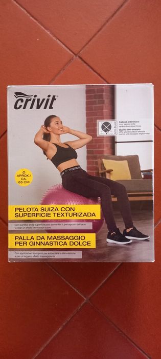 Bola de ginástica Crivit432945310079406080