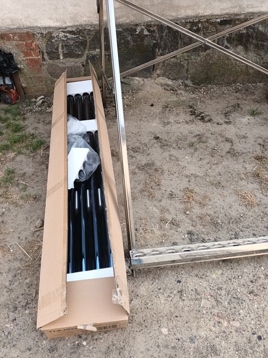 Kolektor słoneczny 200L bezciśnieniowy eko prosty montaż 20 rur Thunde