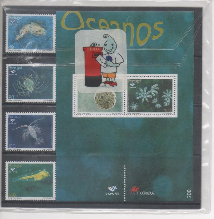 Carteira Temática Oceanos Plâncton. Nova e Completa.