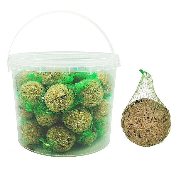 Kule Zimowe Tłuszczowe Champi 30 Karma Wiaderko 30X Kul