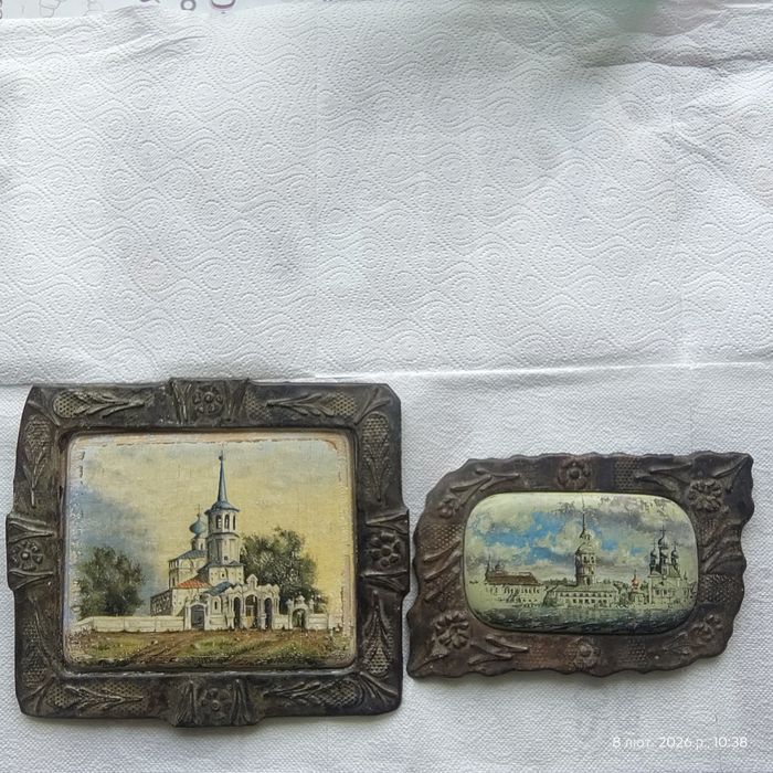 Картини мальовані по дереву датовані середини XIXст початку XXст