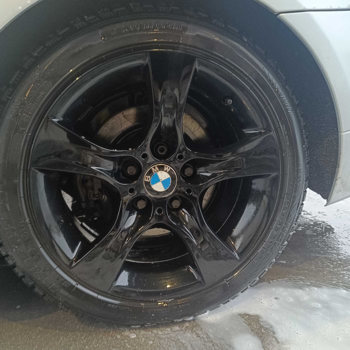 Alufelgi R17 5x120, prawie nowe opony gratis