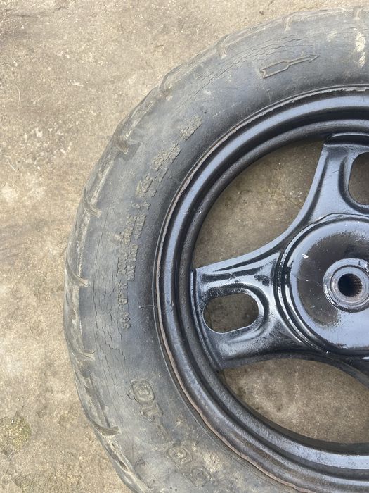 Шина+диск разом! Хонда,Honda Колесо на мопед, скутер 3.50-10
