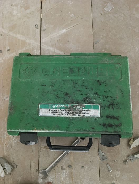 Jogo perfurador redondo greenlee