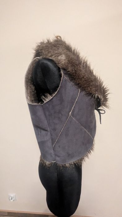 Kamizelka damska że skóry naturalnej rozmiar 38