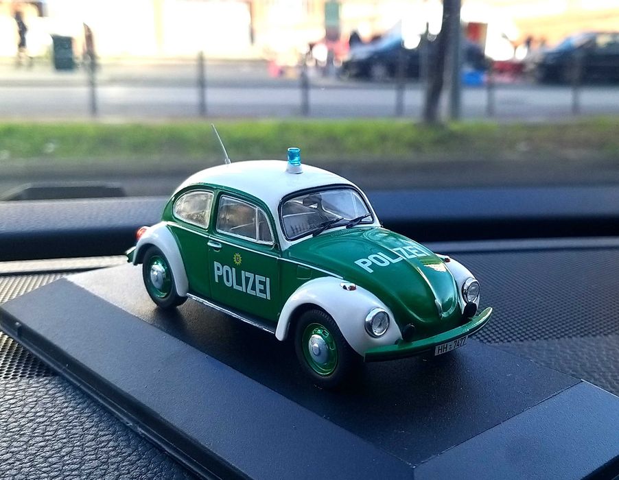 VW Carocha 1:43 Policia Alemã