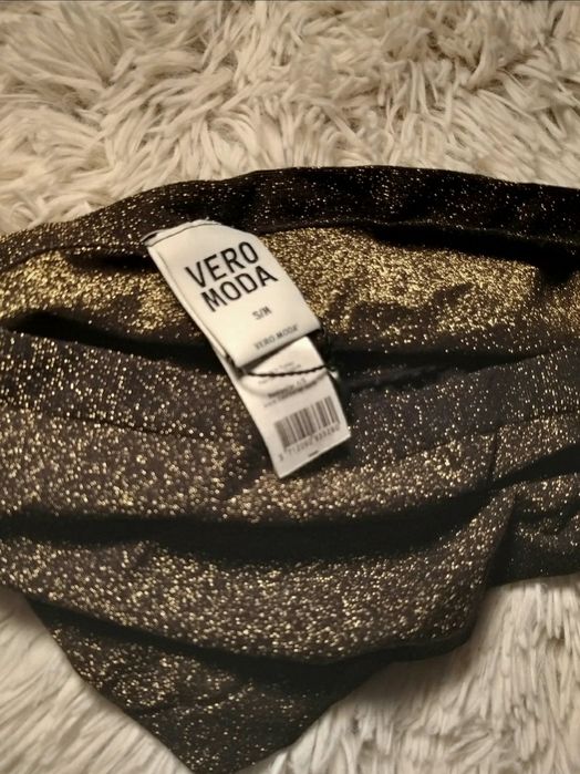Imprezowy błyszczący top Vero Moda nowy z metką