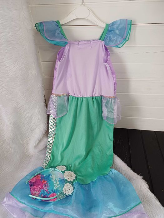 плаття сукня наряд принцеса русалка русалонька Аріель русалочка 4-5 р.