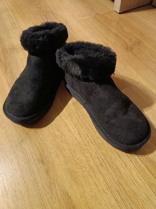 Botki ocieplane dziewczęce 33 r