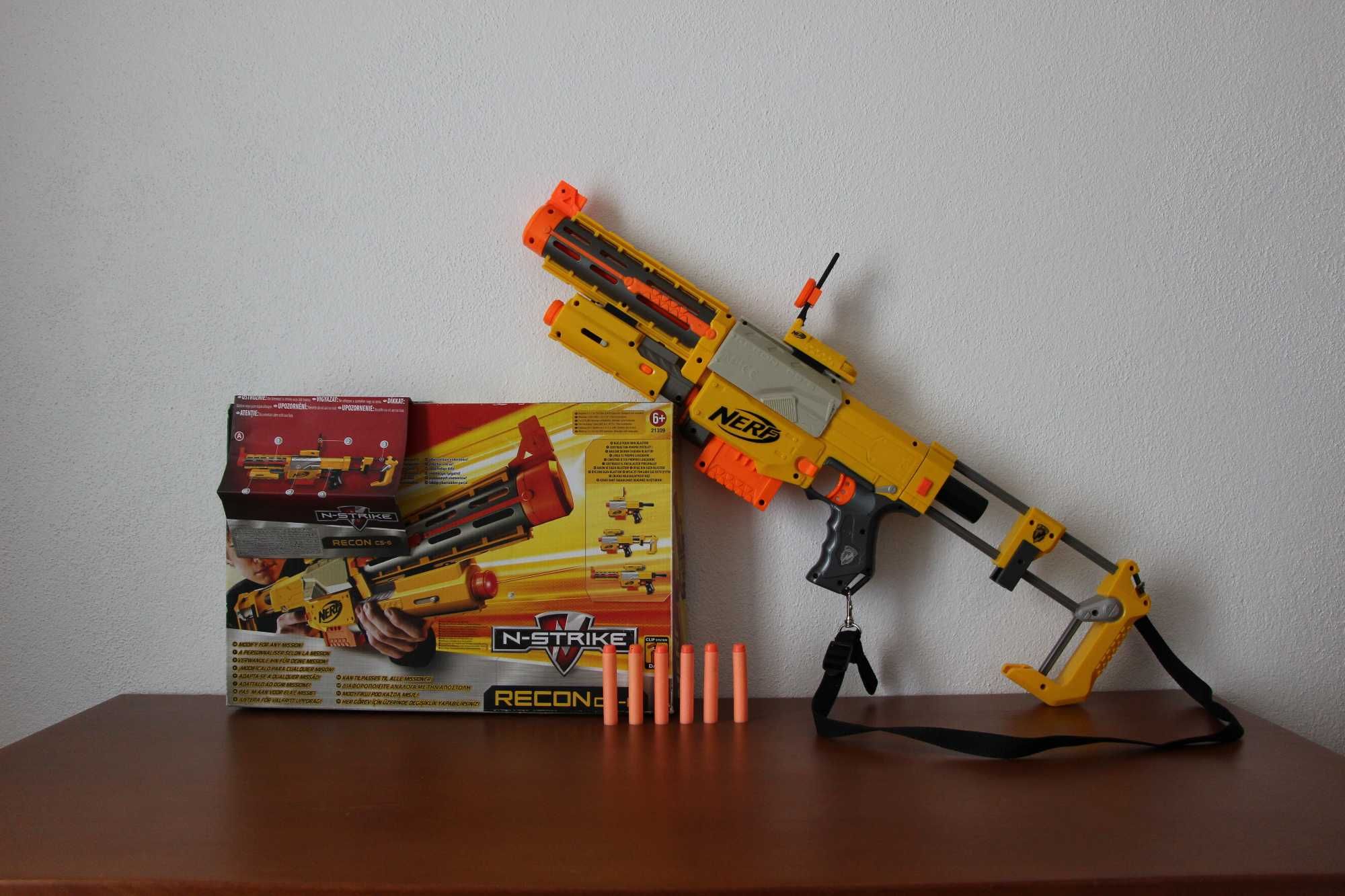 Unboxing Revólver Nerf Maverick + Tiros (Arma de Brinquedo) 