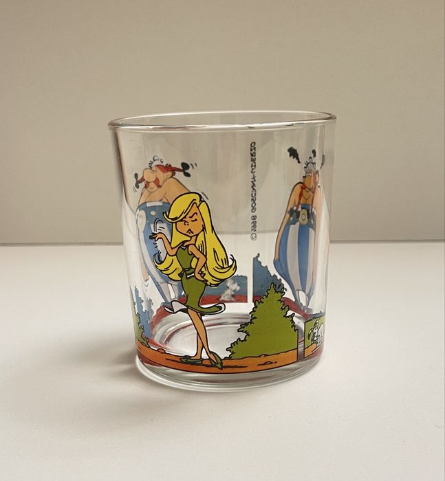 Szklanka bajkowa kolekcjonerska Asterix 1998