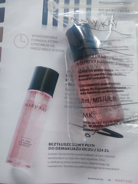 Mini beztłuszczowy płyn do demakijażu oczu Mary Kay