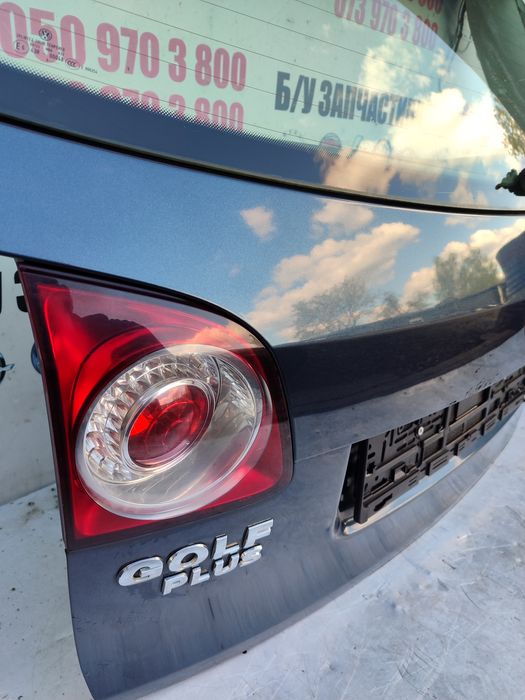 Задня кришка багажника ляда vw golf plus