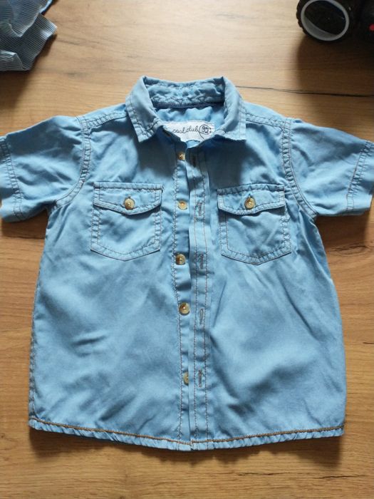Elegancka koszula dla chłopca Cool club rozm 92 stan idealny