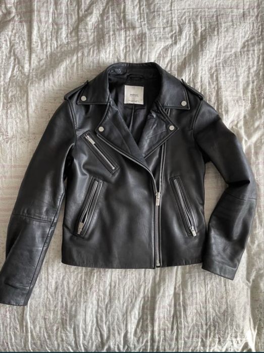 Куртка косуха кожаная